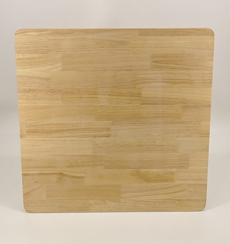 60x60cm Square Rubberwood Table top ModLiving Furnishing