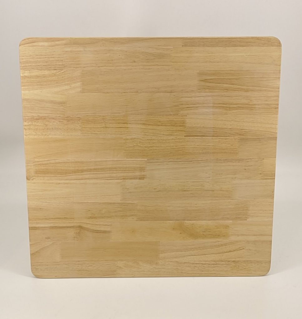 60x60cm Square Rubberwood Table top ModLiving Furnishing